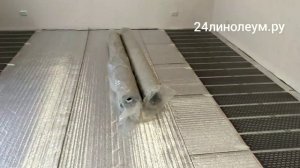 Инфракрасный электрический пленочный теплый пол можно ли стелить под линолеум? Как сделать монтаж?