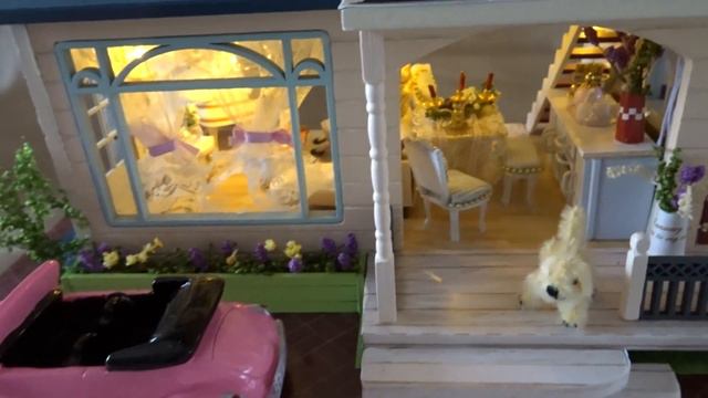 Provence Lavender DIY dollhouse смотреть онлайн