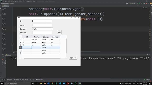 Python Table View Part2 смотреть онлайн