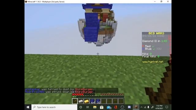 Bed Wars 1.16.5 + Practice