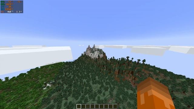 Minecraft Bench Mark Ryzen 5 7600x  RX6700xt