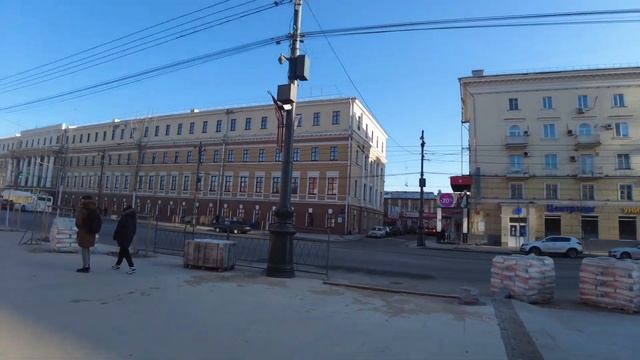 ВОРОНЕЖ ?ПРОГУЛКА ПО ПРОСПЕКТУ РЕВОЛЮЦИИ❄#воронеж смотреть онлайн