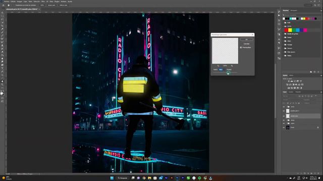How to Make the Cyberpunk-Style- Photo Manipulation Speed Art #speedart смотреть онлайн