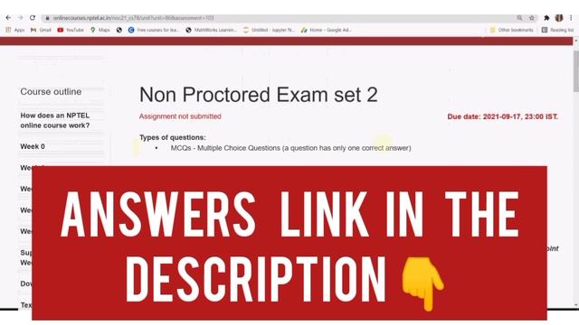 Python for Data science Non proctored Exam set 2 Answers 2021 | Second Session answers смотреть онлайн
