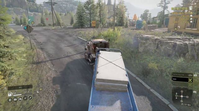 #.220 DLC10[スノーランナー]契約「鉄道駅の倉庫」 [SnowRunner][PC] смотреть онлайн