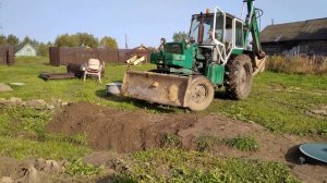 Экскаватор на ЮМЗ