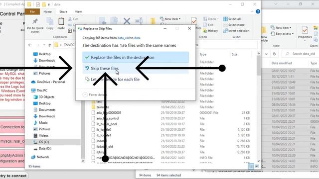 XAMPP MySQL Shutdown Unexpectedly Solution смотреть онлайн