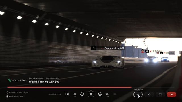 Gran Turismo 7 Tokyo Expressway east clockwise Dodge srt Tomahawk vgt tuned смотреть онлайн