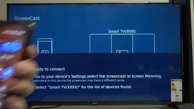 How to Cast Android Smartphone Screen on CHiQ TV U43H7L? смотреть онлайн