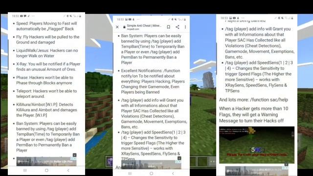 How To Stop Hackers/Cheating in Your Minecraft World or Server! ( MCPE Anti Cheat ) смотреть онлайн