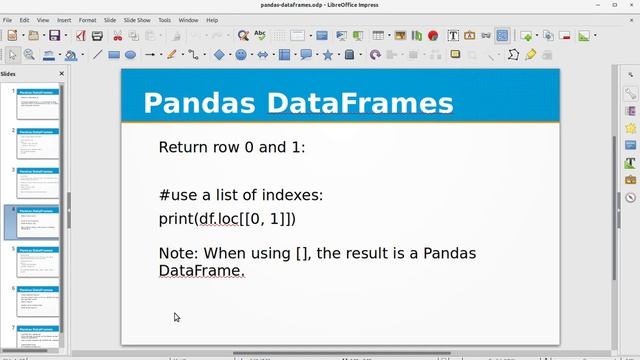 How to use Data frames in Python смотреть онлайн
