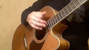 Темп марша. Приём игры правой рукой на гитаре. ВИДЕОРАЗБОР