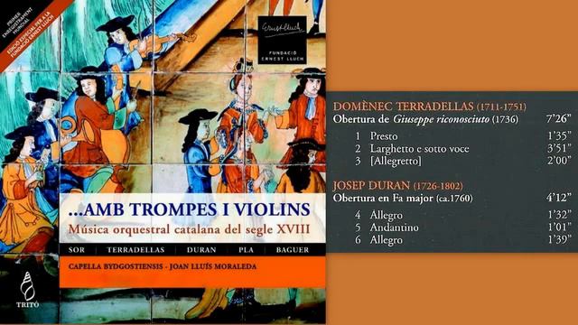 Catalan Orchestral Music of the 18th Century by Domenec Terradellas and Josep Duran смотреть онлайн
