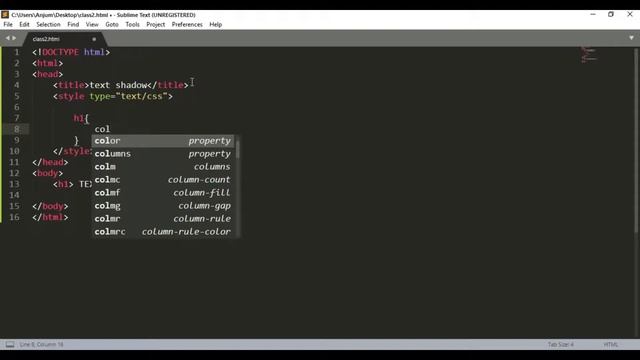 Text shadow Effect in html and css || vickey Technincal смотреть онлайн