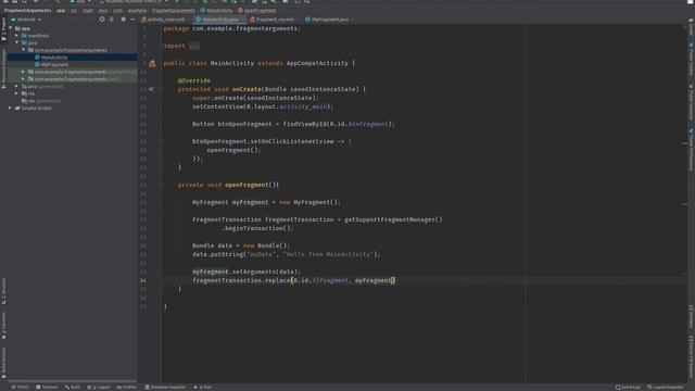 Passing Argument From Activity to Fragment | How to Pass Data From Activity to Fragment смотреть онлайн