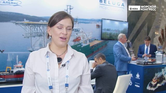 Компания «Beluga Projects Logistic», партнер выставочной экспозиции Морского конгресса смотреть онлайн