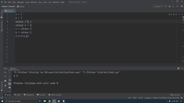 Python b Tounsi Variables : part 3 lesson 4 |TN смотреть онлайн