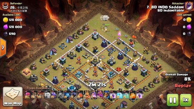 CWL *QUEEN WALK DRAGS* Attack Strategies - 3 STAR AIR ARMY - Clash of Clans смотреть онлайн