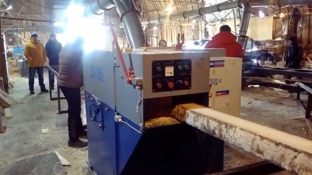 Многопильный станок ДК-160. Показательный процесс работы многопильного станка на производстве смотреть онлайн