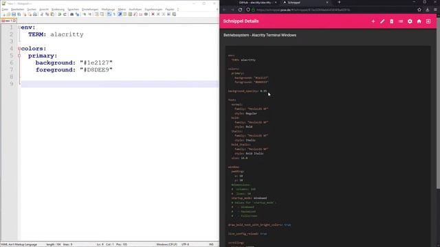 Alacritty - Terminal Emulator - Windows HowTo