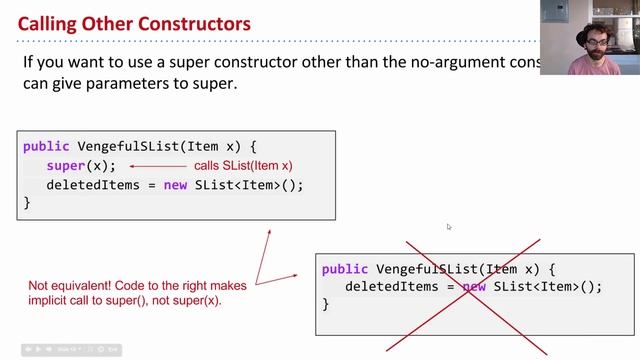 Lecture 9 Part 2 : A Lil More Extends смотреть онлайн