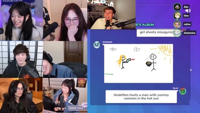 [ALL POV] DRUNK GARTIC PHONE TAKES A WILD TURN | OFFLINETV & FRIENDS смотреть онлайн