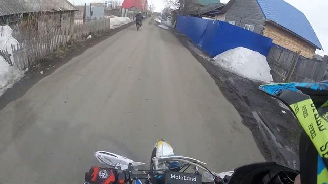 Покатушка на питбайке Motoland TCX 125 | Залило свечу на питбайке #MOTOLANDTCX125 #MOTOLAND #TCX12 смотреть онлайн