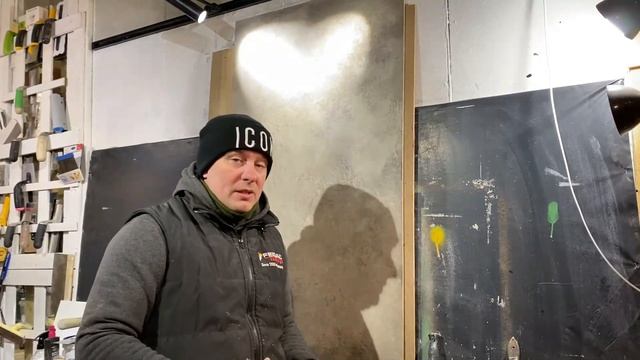 Фактура потертого камня для вашего интерьера! Японский стиль Ваби-саби! Микроцемент! смотреть онлайн