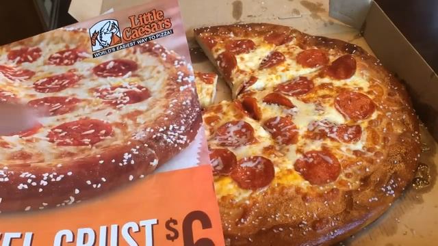 Little Caesars Soft Pretzel Crust Pizza Review