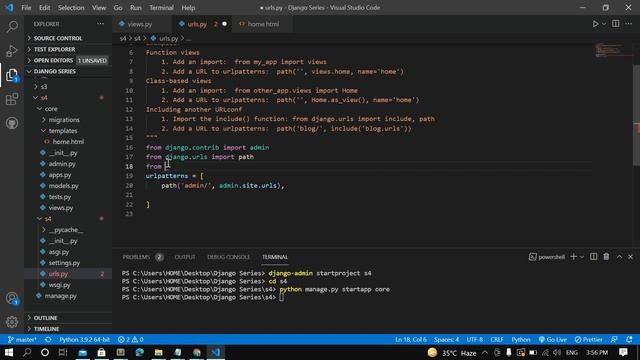 Templates inside application | Python django #python #django смотреть онлайн
