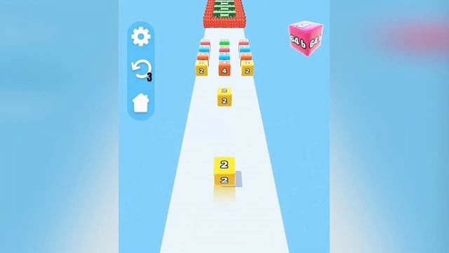 Jelly Run 2048 — 10M, 20M, 40M, 81M, 16B Cube | MAX LEVEL смотреть онлайн