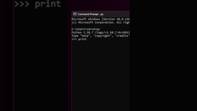Writing first python program in command prompt | python ka version kaise pata kare | python version смотреть онлайн