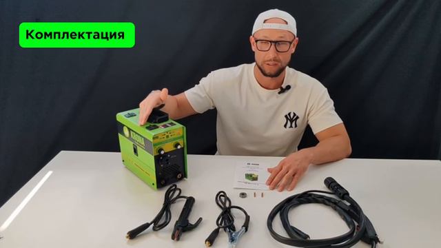 Сварочный полуавтомат инверторного типа Krona MIG-210 на 210А смотреть онлайн