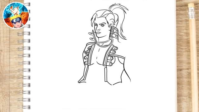 HOW TO DRAW ELITE HAYATO - FREE FIRE DRAWINGS - Gambar Free fire смотреть онлайн