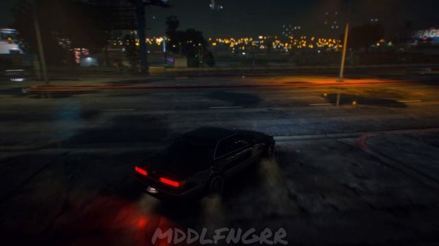 TOYOTA MARK2 JZX100 NIGHT DRIFTING | GTAV | FiveM смотреть онлайн