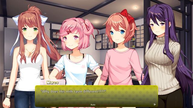 The Dokis Gives you Milk (A short DDLC Mod) смотреть онлайн