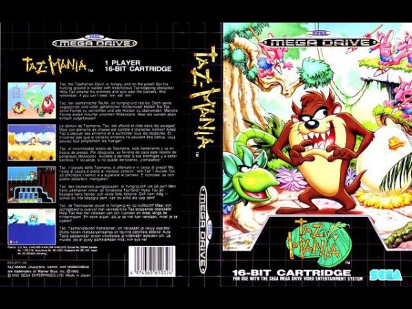 Taz Mania (sega) - complete (пройден)
