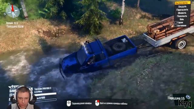 Spintires: MudRunner обзор мода [ Dodge Dakota ] ЧУДО смотреть онлайн