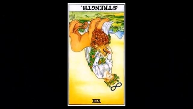 Таро. Аркан Сила перевернутое положение смотреть онлайн