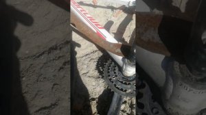 снимаем шатун без съёмника