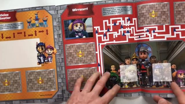 Panini Paw Patrol Rescue Knights Щенячий Патруль Рыцари Альбом наклеек Панини смотреть онлайн