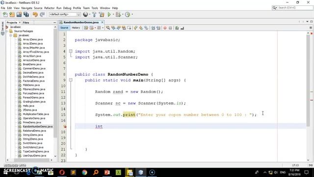36.Random Number in Java смотреть онлайн