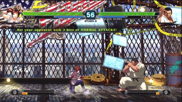 The King Of Fighters XIII Arcade - Women Fighters Team смотреть онлайн