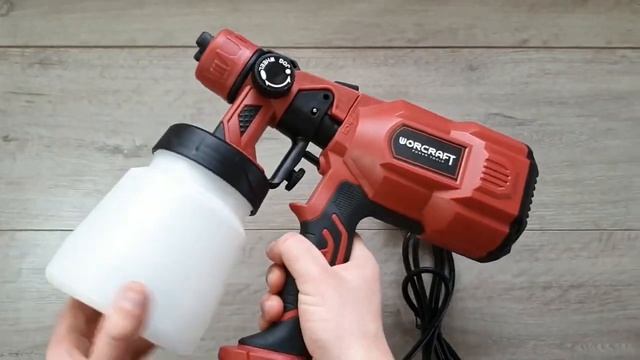 Compresseur De Peinture électrique 550W WORCRAFT SG06-800