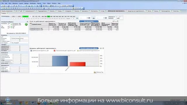 пример реализации данных 1С в QlikView