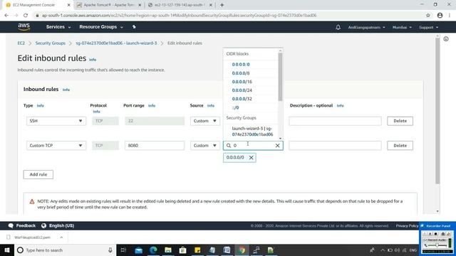 Part 2 -How to deploy war file in tomcat in aws || How to deploy war file in aws ec2 || Telugu смотреть онлайн