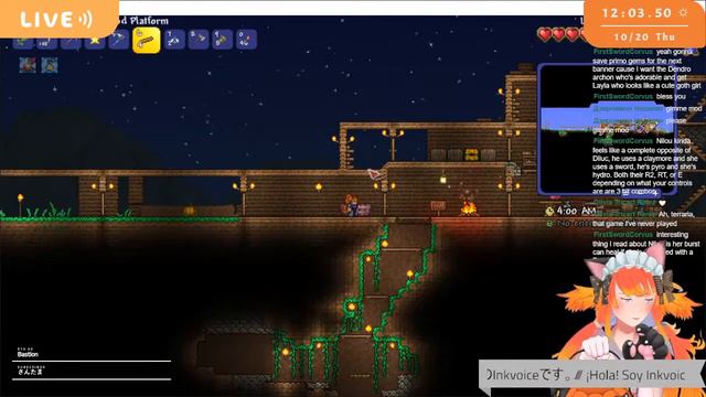 【GUERRILLA】【Terraria】Caves, corruption and housing【InkVoice Ch. インクボイス】 смотреть онлайн