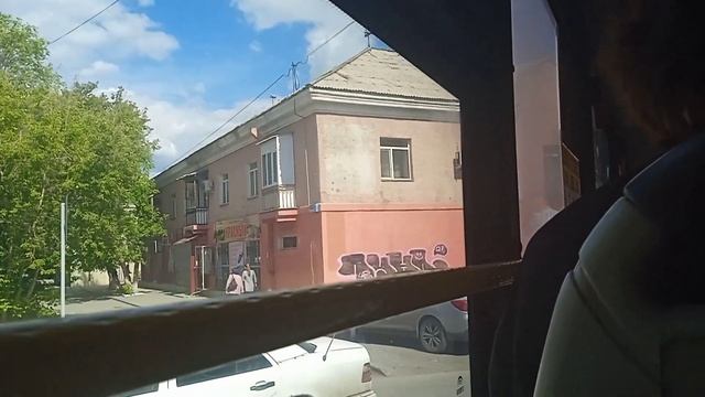 Поездка на автобусе Yutong ZK 6118 HGA 187 AS 09 Маршрут №43 Город Караганда