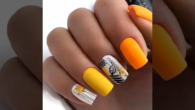 маникюр 2021. дизайн ногтей. ногти октябрь. маникюр осень ? смотреть онлайн