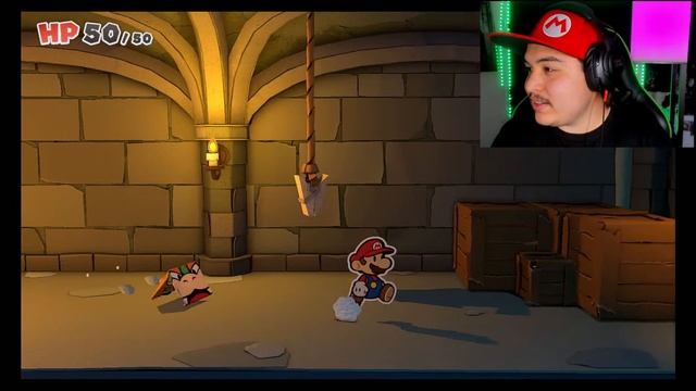 Folding Into A New Adventure | Paper Mario The Origami King #1 смотреть онлайн